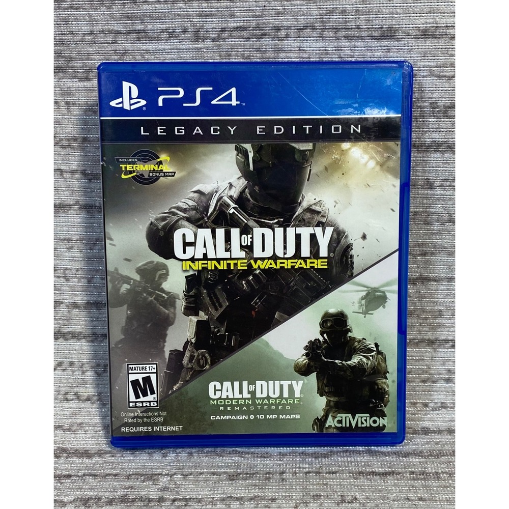 Call of Duty Infinite Warfare Legacy Edition PS4 Modern Warfare Remastered 87857